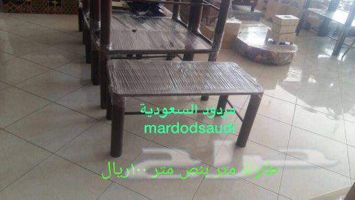 أعمال خشبية ومعدنية جلسات خارجية شعبية تراثية