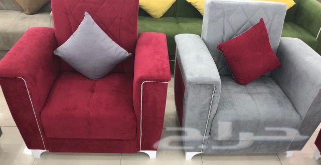 اطقم كنب بألوان روعة صناعة تركية