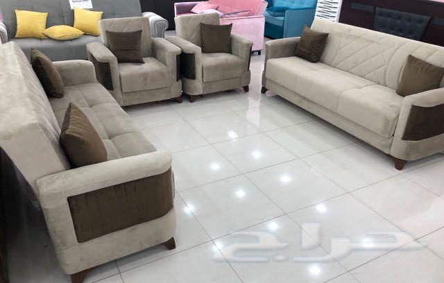 اطقم كنب بألوان روعة صناعة تركية