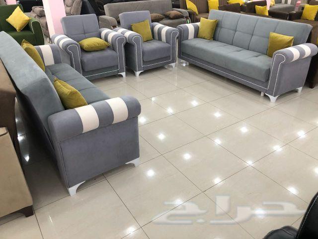 اطقم كنب بألوان روعة صناعة تركية
