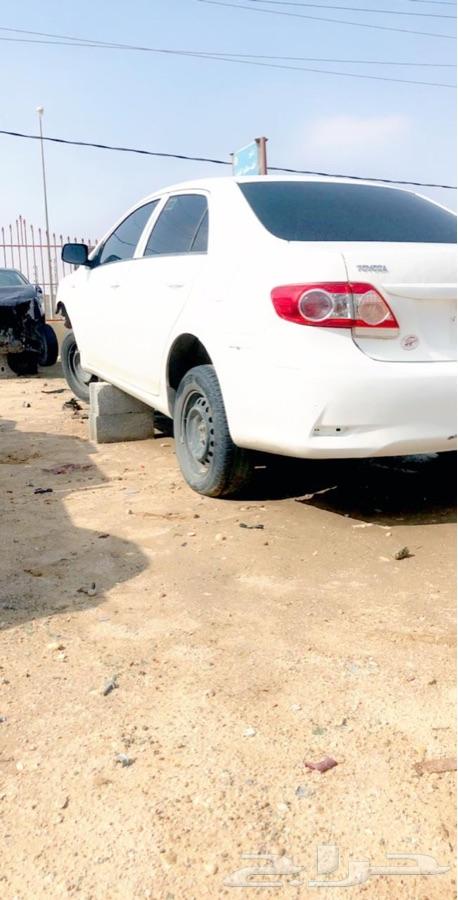 كورولا 2013 قطع غيار فقط