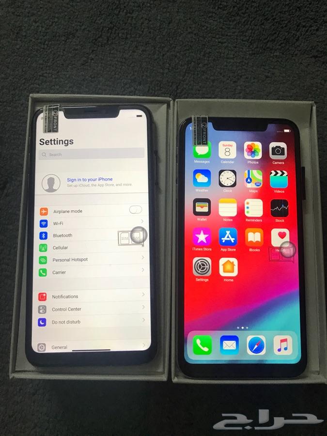 ايفون اكس ماكس 512 ذهبي ب 750 تصفيه