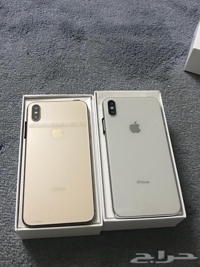 ايفون اكس ماكس 512 ذهبي ب 750 تصفيه