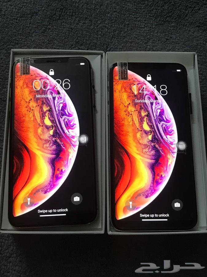 ايفون اكس ماكس 512 ذهبي ب 750 تصفيه