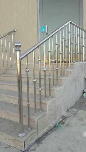 زجاج قزاز سكريت استيل دربزين