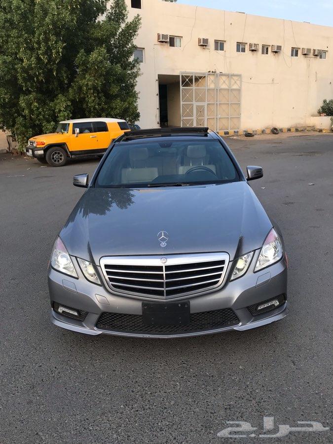 مرسيدس E350 موديل 2011 بانوراما فضي (مباع)