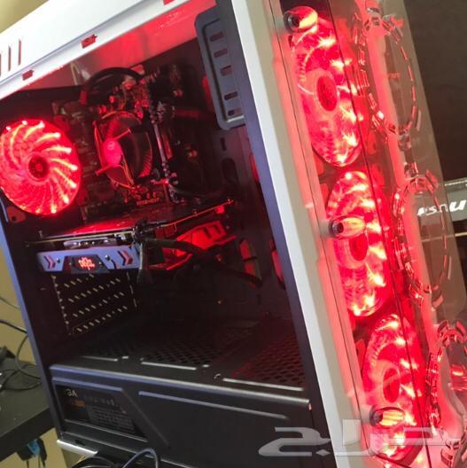 كمبيوتر العاب احترافي RGB مع 5 العاب