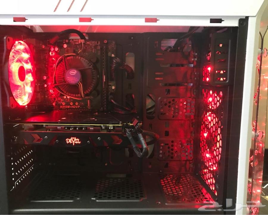 كمبيوتر العاب احترافي RGB مع 5 العاب