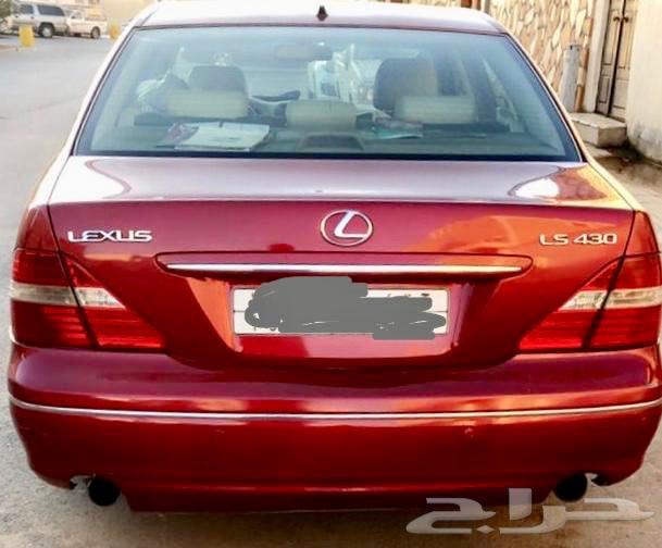 لكزس LS430 أحمر عداد 212