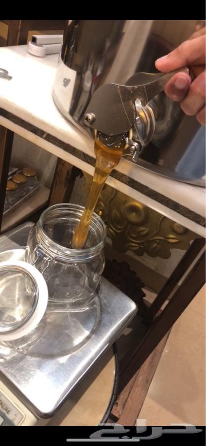 عسل سدر جبلي طبيعي وكذلك طلح جنوبي