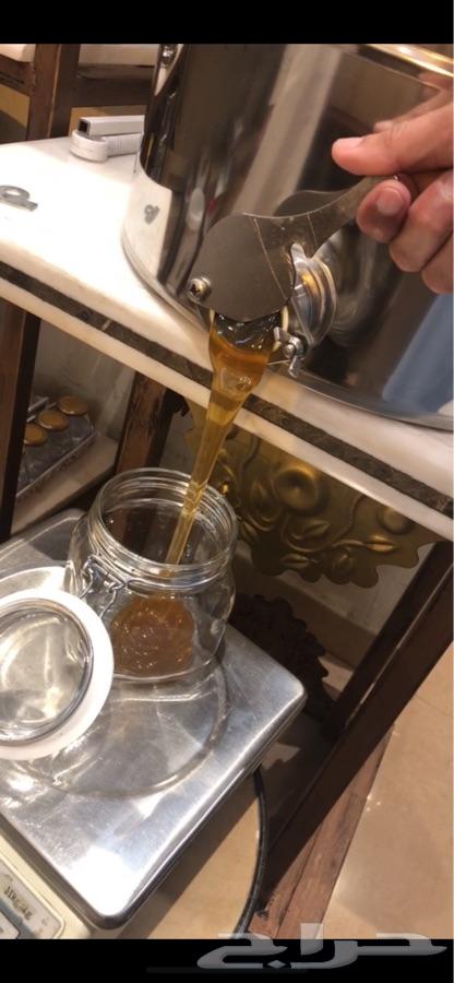 عسل سدر جبلي طبيعي وكذلك طلح جنوبي