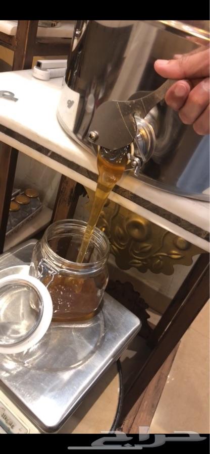 عسل سدر جبلي طبيعي وكذلك طلح جنوبي