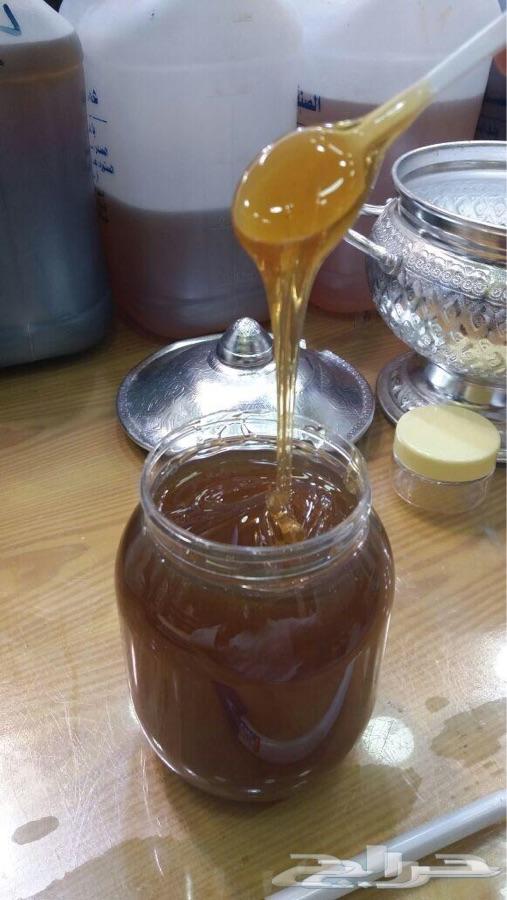 عسل سدر جبلي طبيعي وكذلك طلح جنوبي