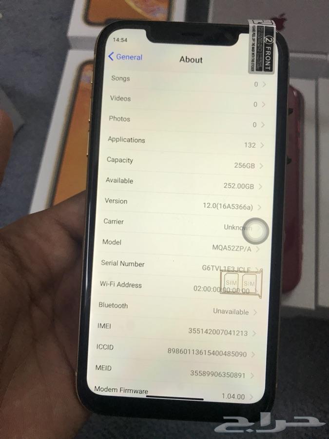 ايفون اكس ار صيني طبق الاصل ماتفرق ب500