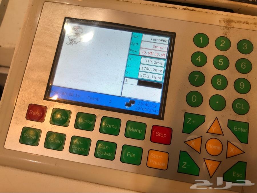 للبيع مكينة قص ليزر من نوع bodor 260 واط