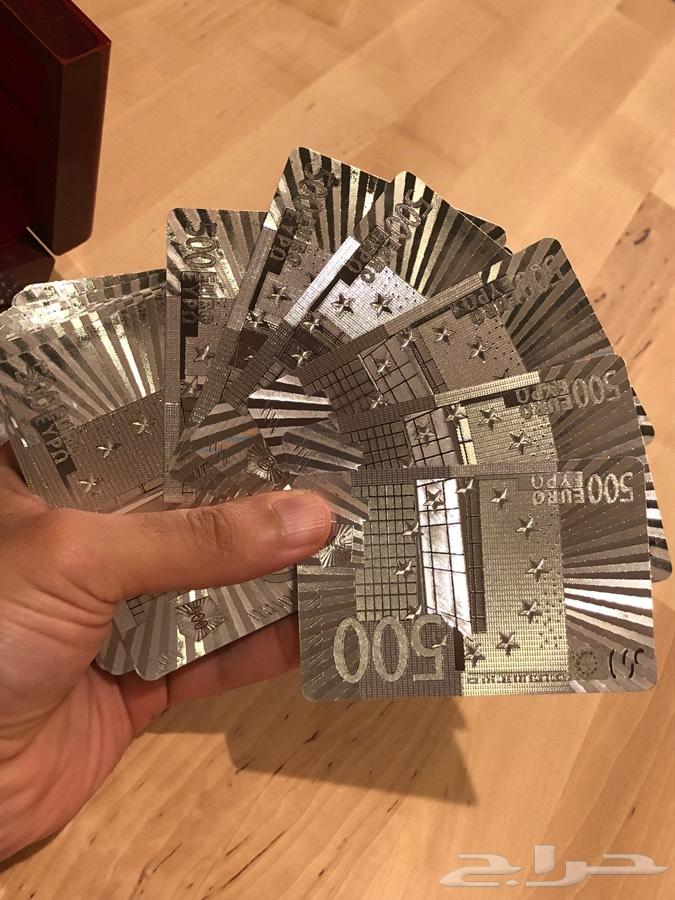 ورق بلوت مذهب فاخر ب( صندوق ) ذهبي وفضي