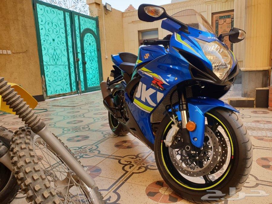 ريس SUZUKI GSX-R600 وكالة ممشى 1400km