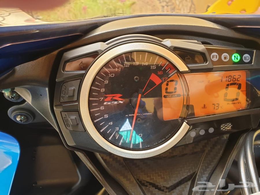 ريس SUZUKI GSX-R600 وكالة ممشى 1400km