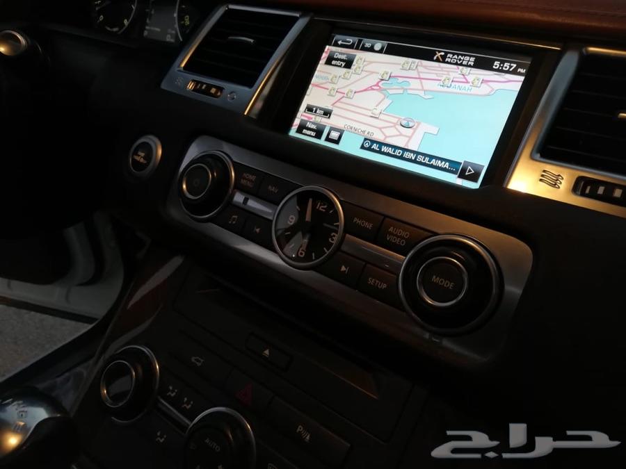 رنج روفر موديل 2012 نظيفه بدون سوبر