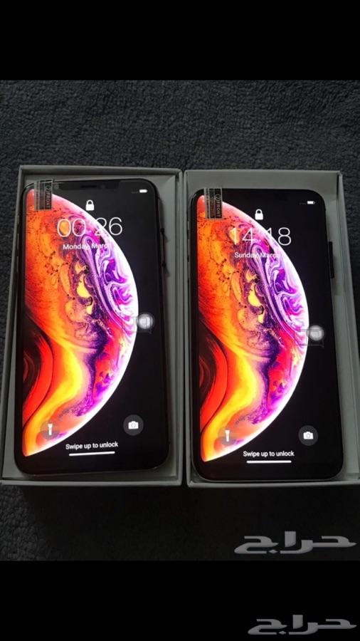 ايفون اكس اس ماكس شرحيتن ذهبي ب 550