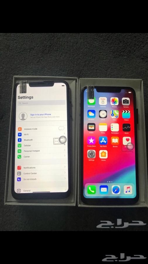 ايفون اكس اس ماكس شرحيتن ذهبي ب 550