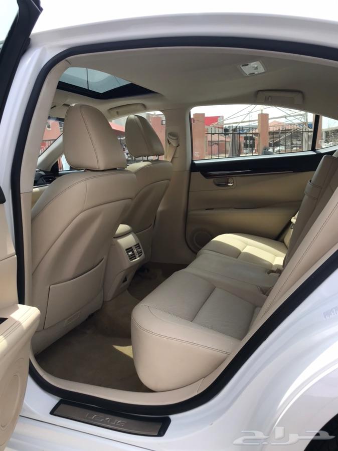 ليكزس ES350 موديل 2014 لؤلؤي بطاقة