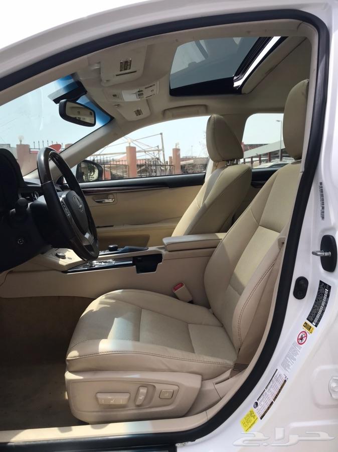 ليكزس ES350 موديل 2014 لؤلؤي بطاقة