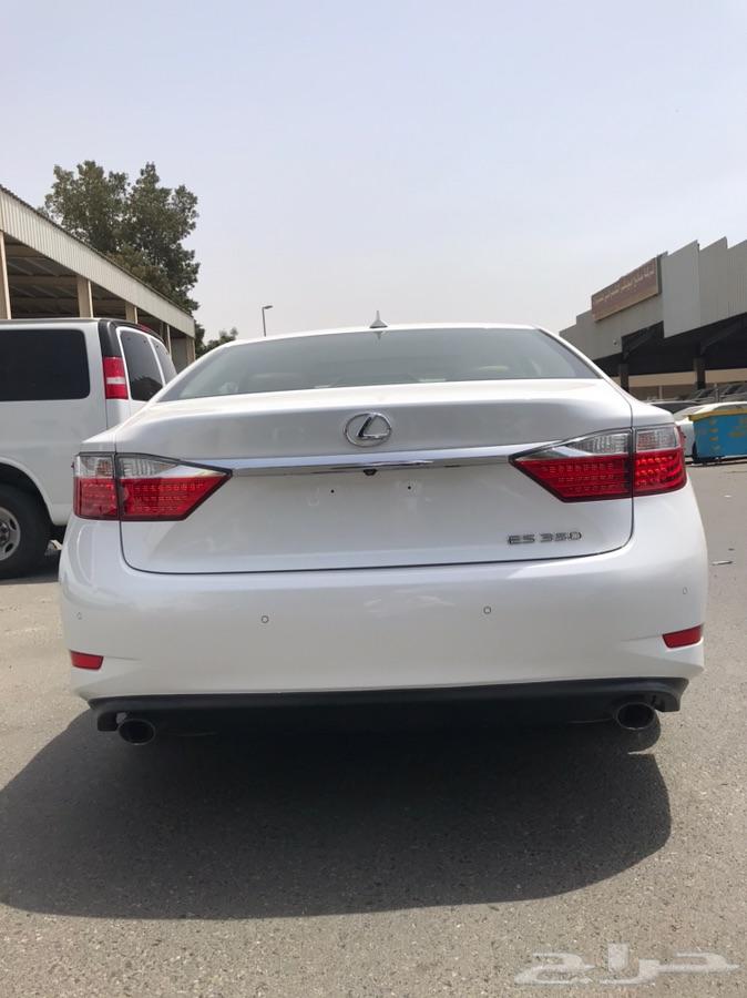 ليكزس ES350 موديل 2014 لؤلؤي بطاقة