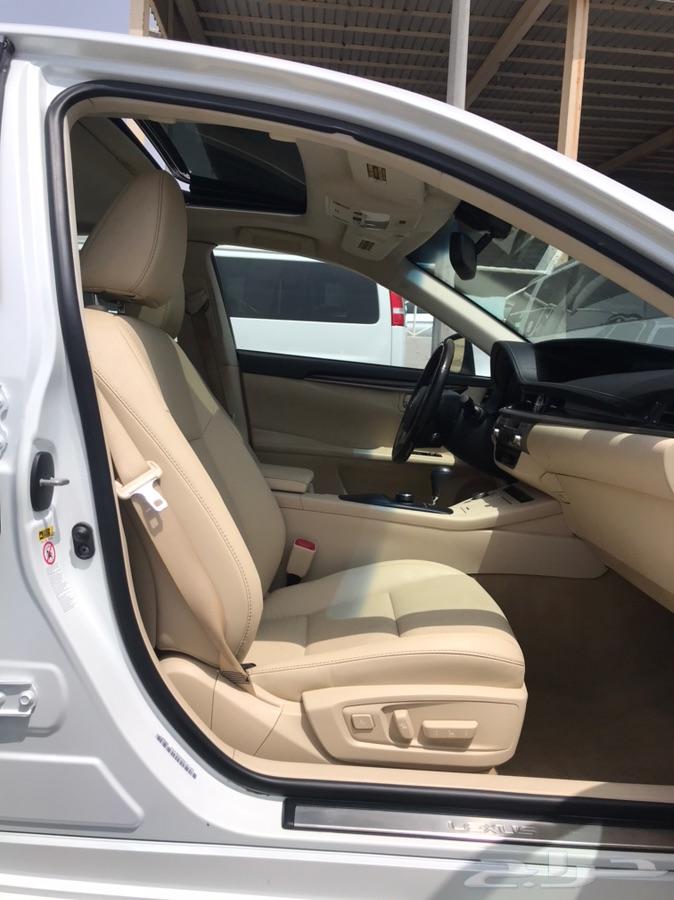 ليكزس ES350 موديل 2014 لؤلؤي بطاقة