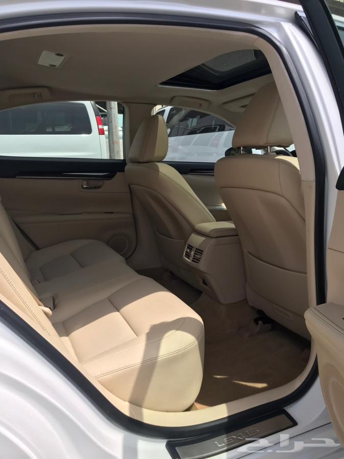 ليكزس ES350 موديل 2014 لؤلؤي بطاقة