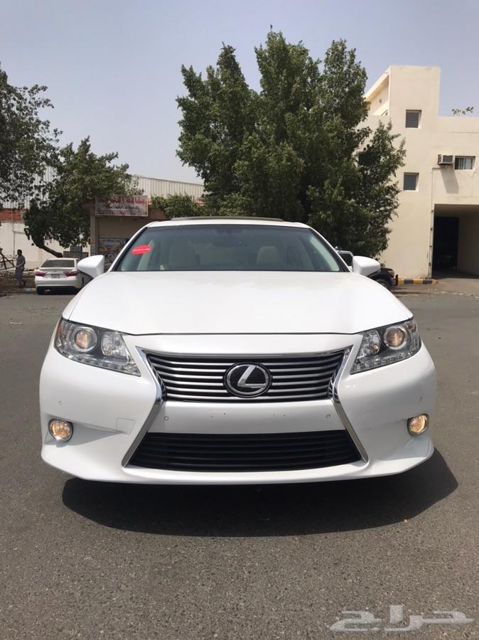 ليكزس ES350 موديل 2014 لؤلؤي بطاقة