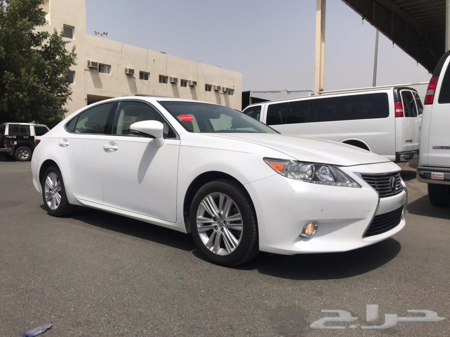 ليكزس ES350 موديل 2014 لؤلؤي بطاقة