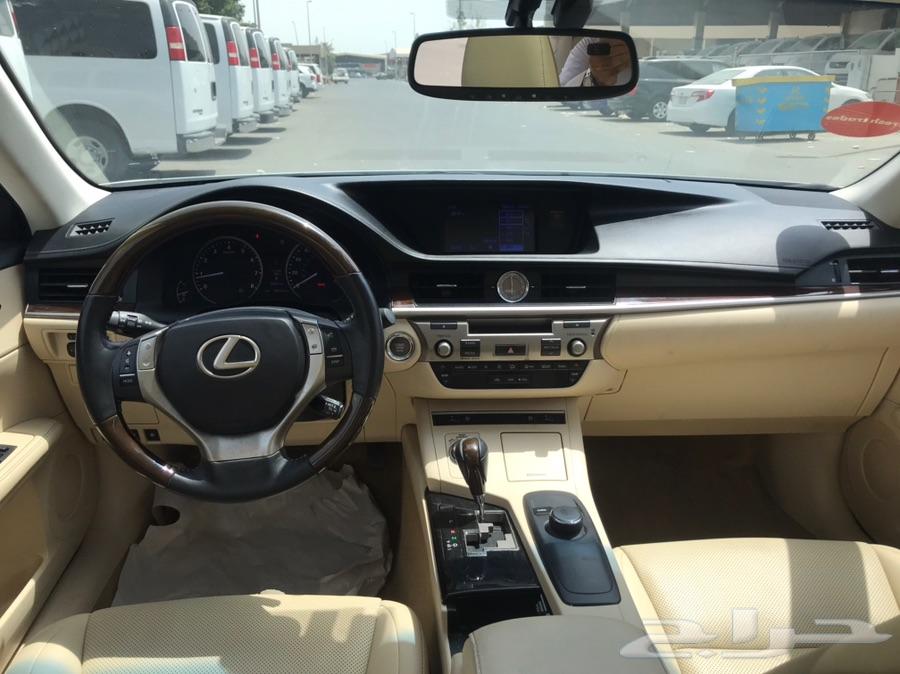 ليكزس ES350 موديل 2014 لؤلؤي بطاقة