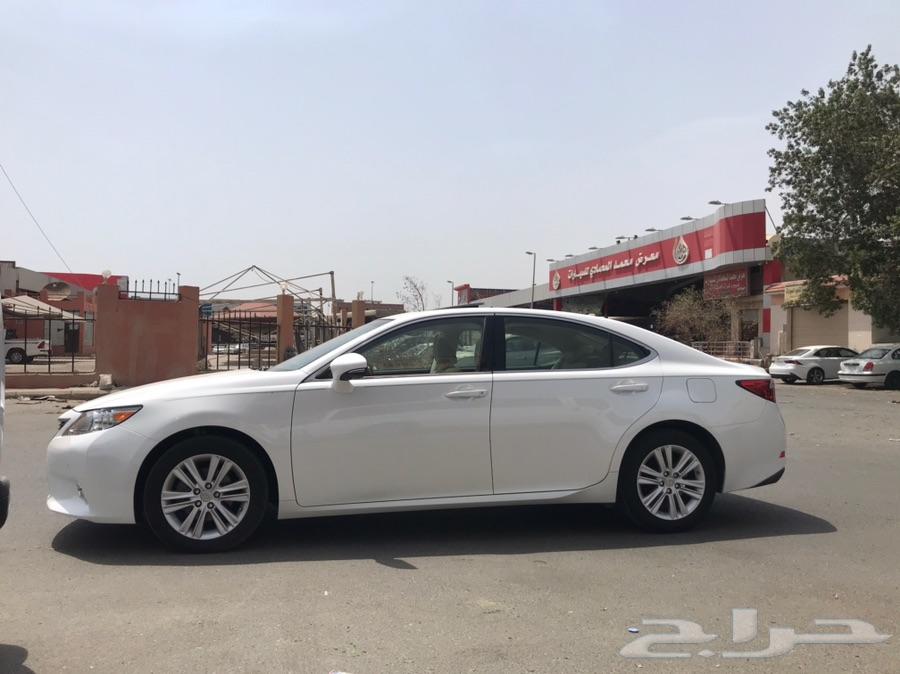 ليكزس ES350 موديل 2014 لؤلؤي بطاقة