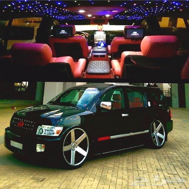 للبيع جيب انفنتي qx56 معدله بالكامل