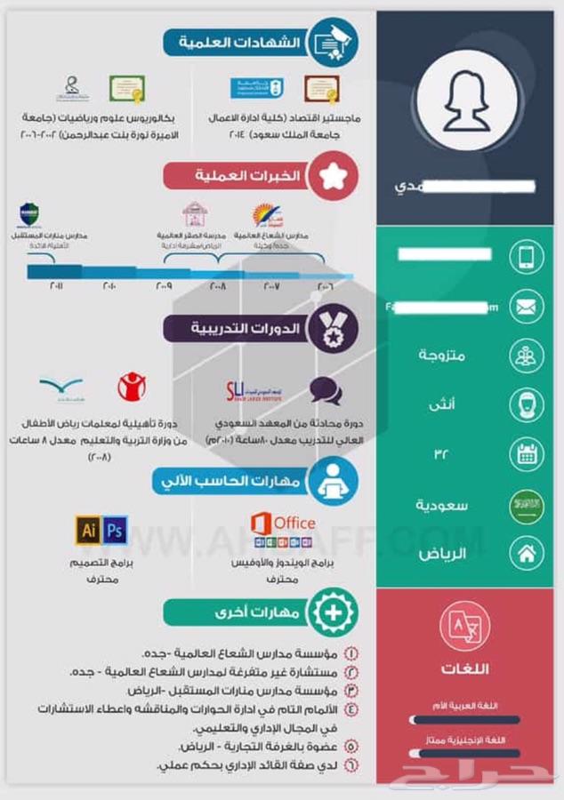 لاتفوت فرصة تصميم سيرتك الذاتية المحترفة