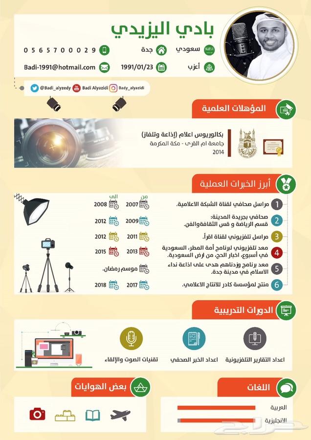 لاتفوت فرصة تصميم سيرتك الذاتية المحترفة