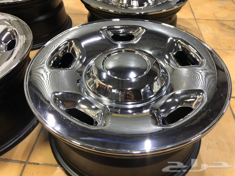 للبيع جنوط فورد f150 حديد نيكل 17 اصلية