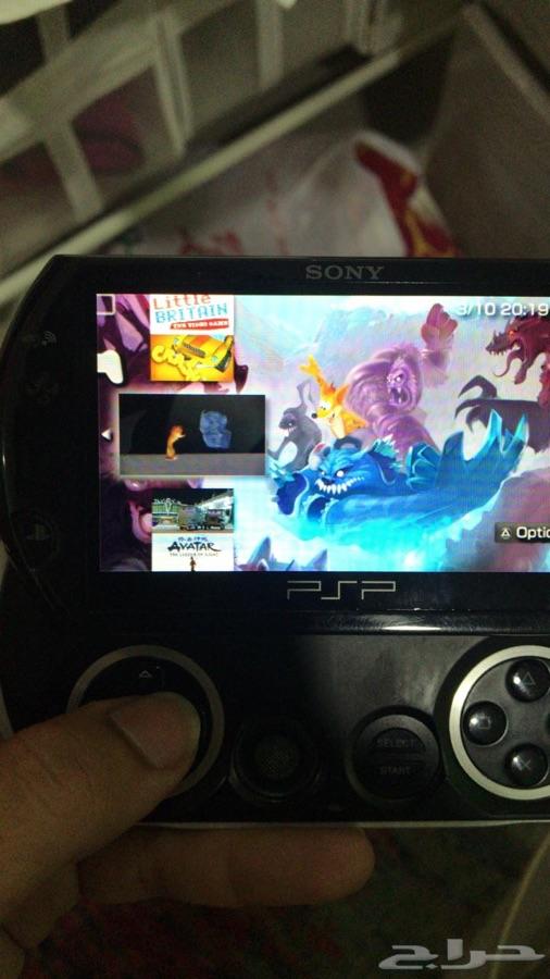 جهاز بي اس بي قو PSP GO مهكر ( نظيف )