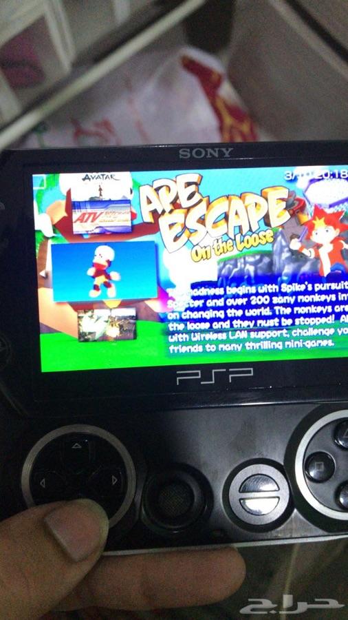 جهاز بي اس بي قو PSP GO مهكر ( نظيف )