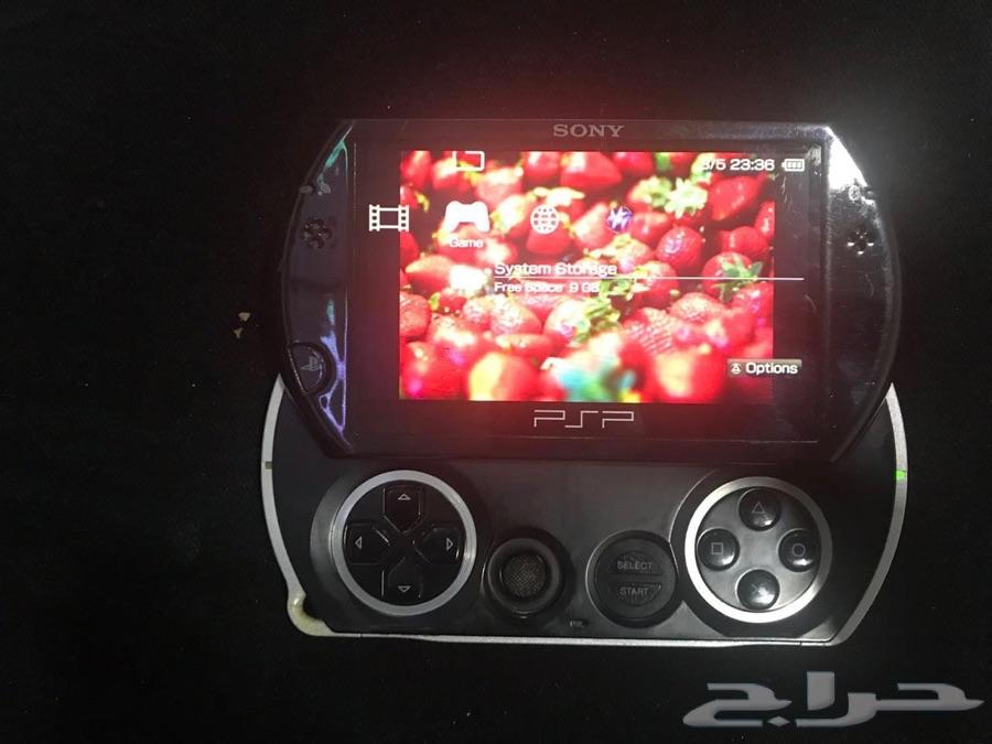 جهاز بي اس بي قو PSP GO مهكر ( نظيف )