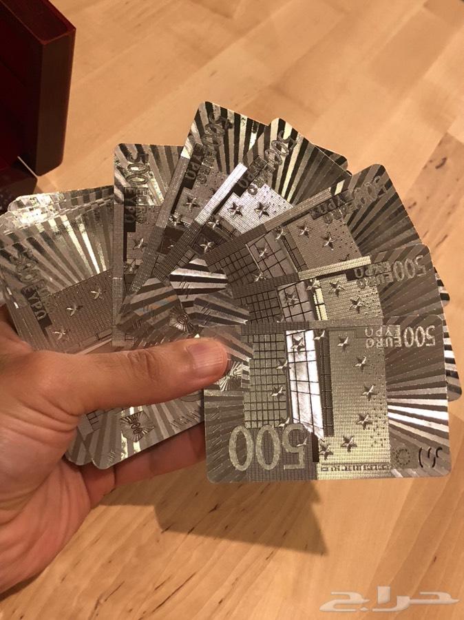 ورق بلوت مذهب فاخر ب (صندوق ) ذهبي وفضي