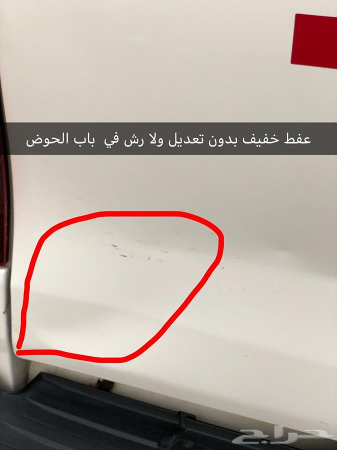 هايلكس 2016 ابيض دبل . نظيف جدا