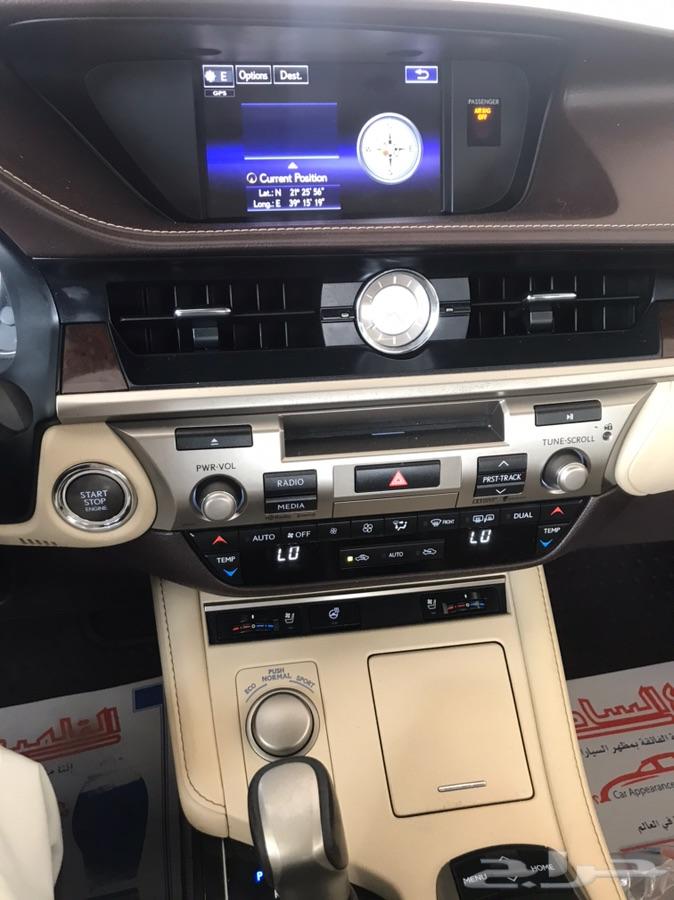 ليكزس ES350 موديل 2016 لؤلؤي 109900 ريال