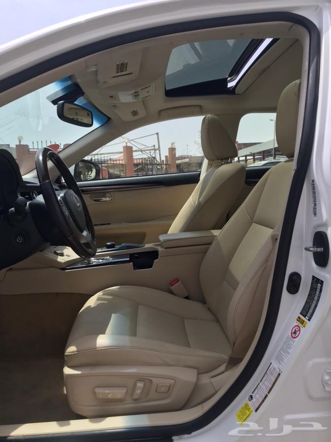 ليكزس ES350 موديل 2014 لؤلؤي بطاقة