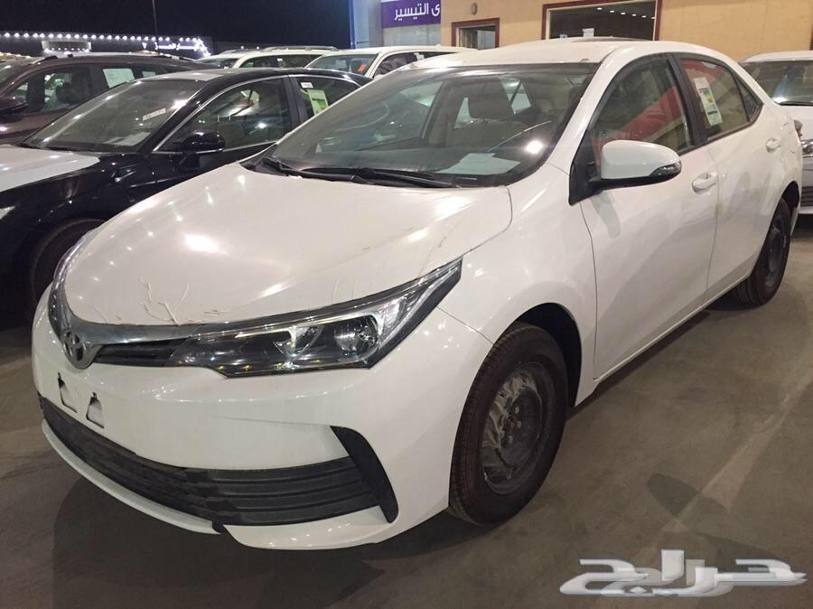 تويوتا كورلا خليجي جديد2019مكينه1600cc