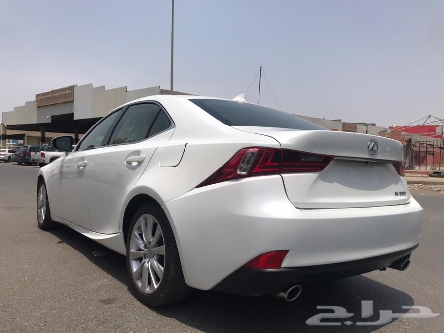 ليكزس IS250 موديل 2015 لؤلؤي بطاقة