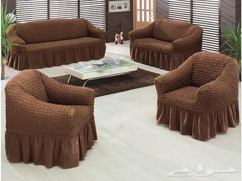 غطاء كنب طقم أغطية كنبات 4 قطع