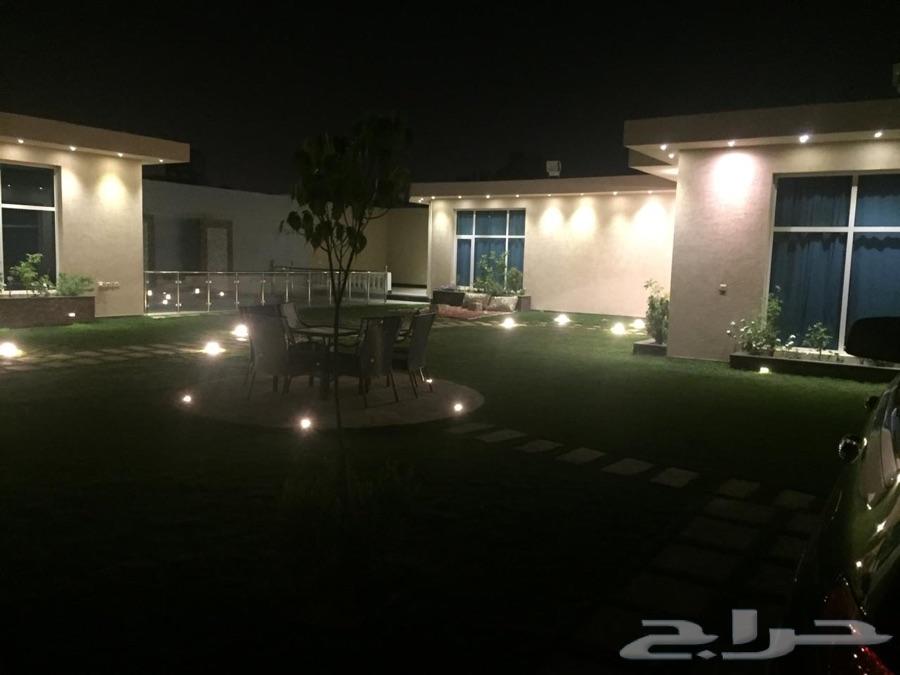 استراحة للايجار في حي العارض في الرياض