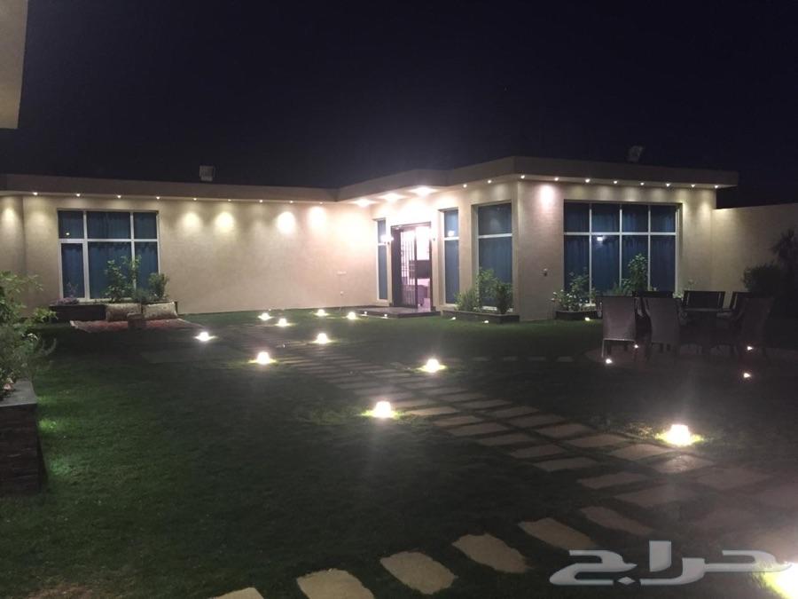 استراحة للايجار في حي العارض في الرياض